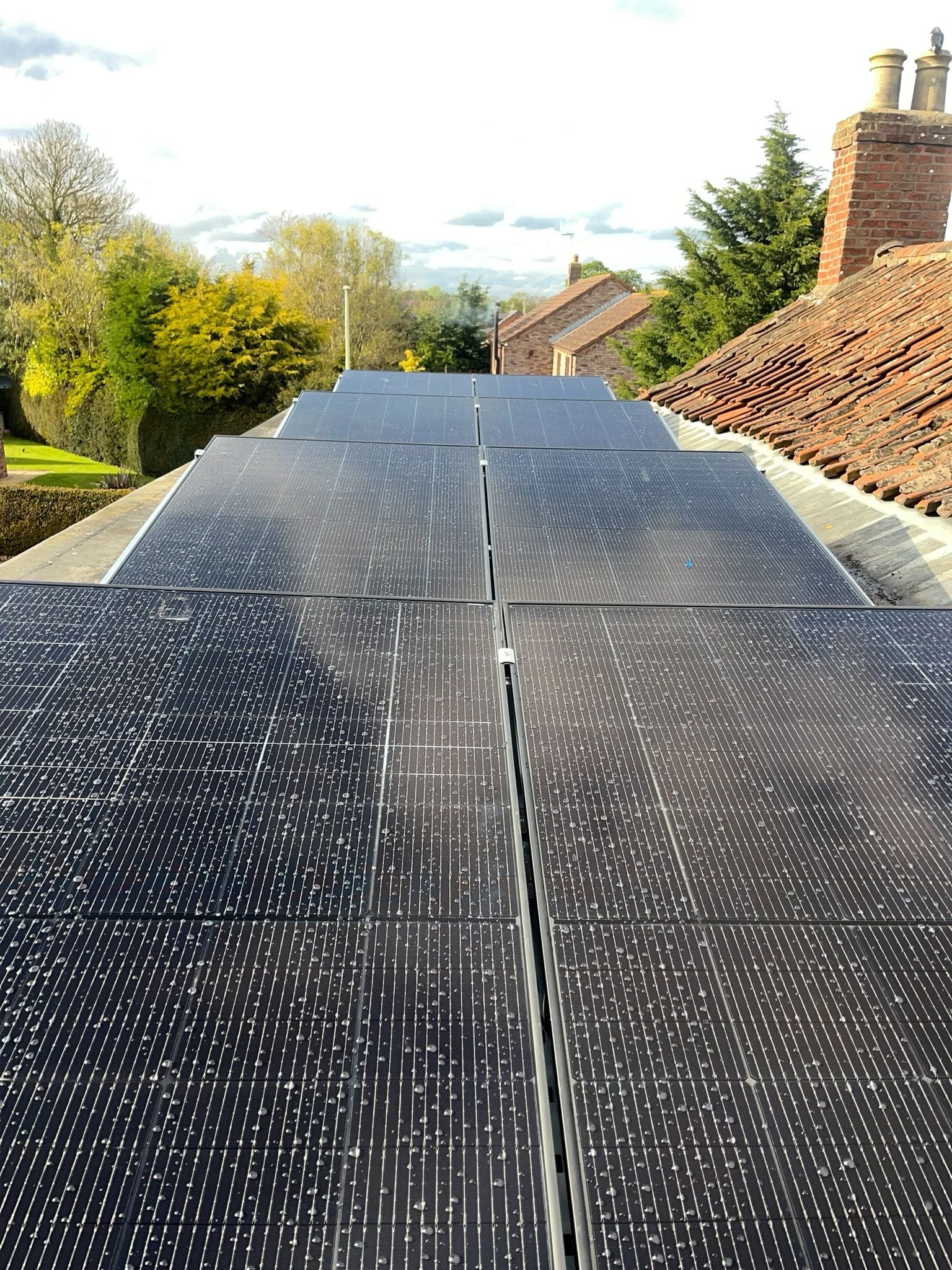 Solar panel installation in Boston Lincolnshire