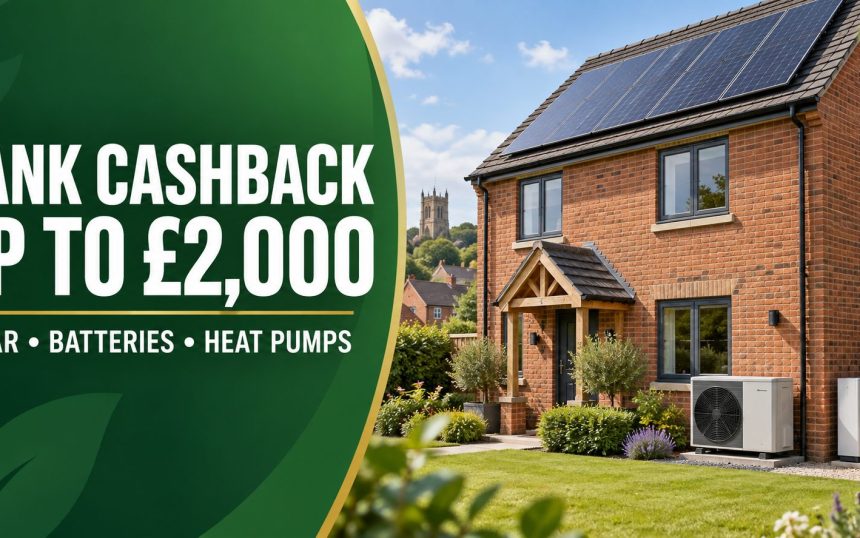 Renewables Bank Cash Back Offers